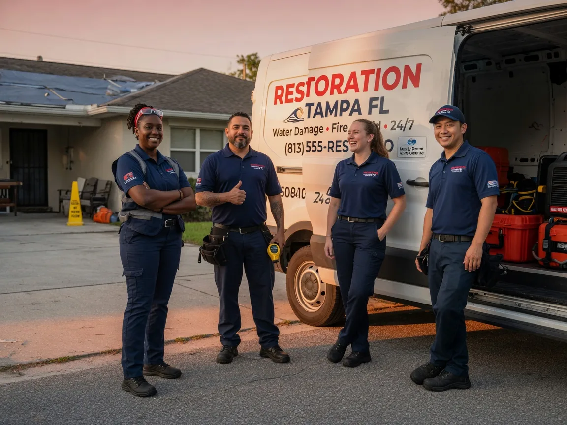 Water Damage Restoration company in Minford, OH
