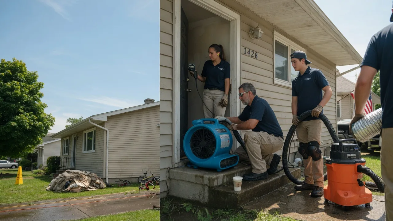 Water Damage Restoration in Minford, OH near me